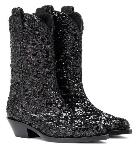 dolce gabbana cowboy boots|dolce and gabbana boots sale.